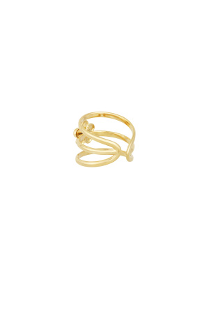 Bague Empilable À Fleurs h5 Image3