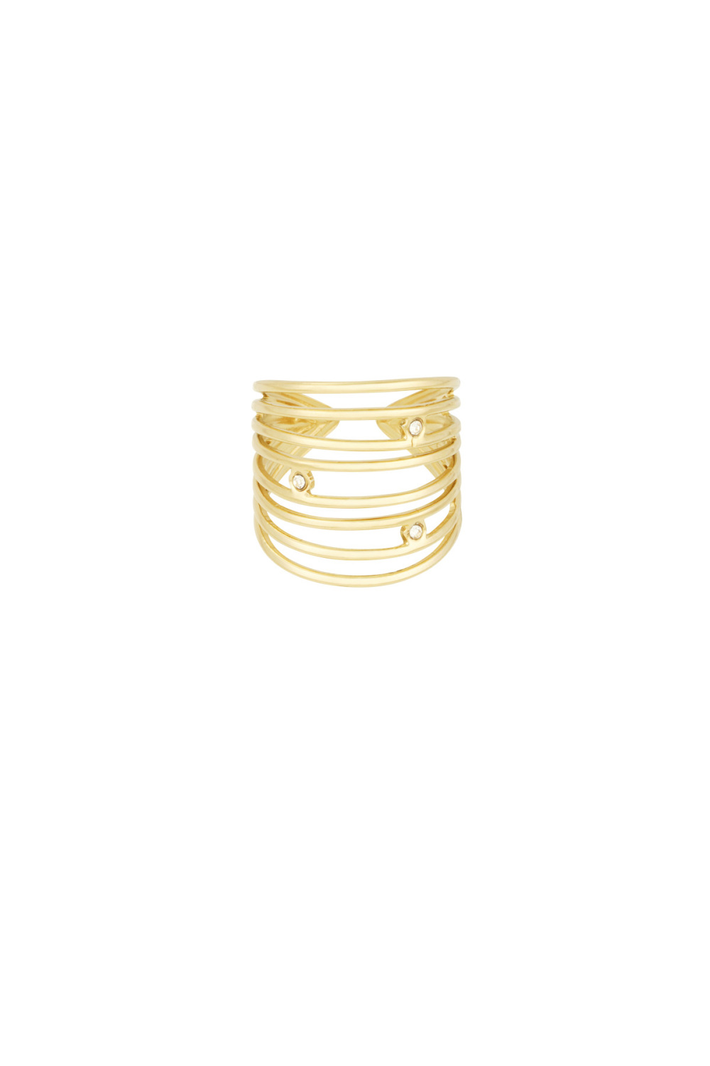 Bague Lumineuse À Plusieurs Niveaux 