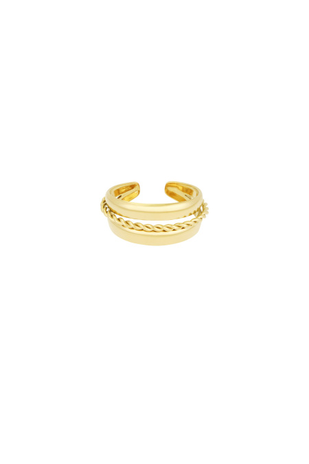 bague spirale à plusieurs niveaux