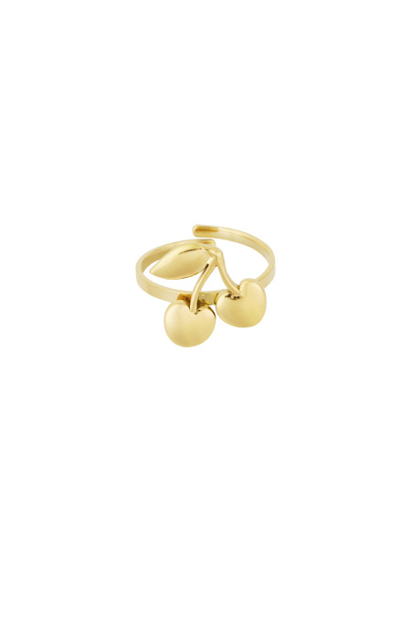 bague cherry bomb - couleur couleur or
