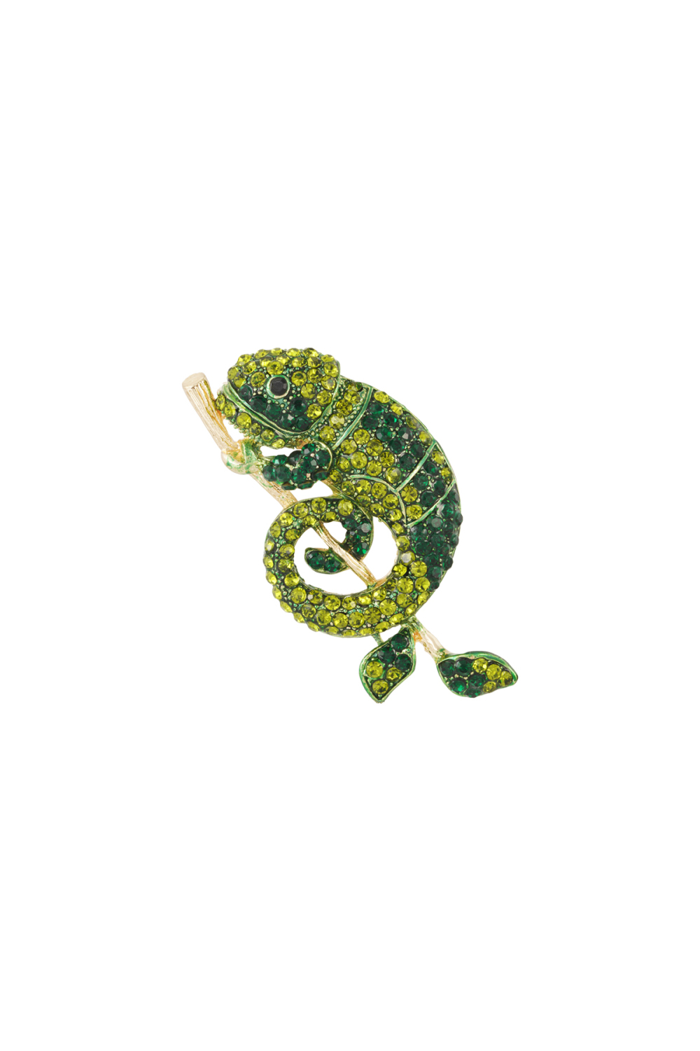 Broche Salamandre - Verte 