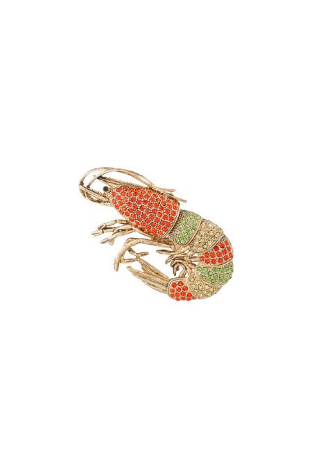 Broche Crevette - Multi