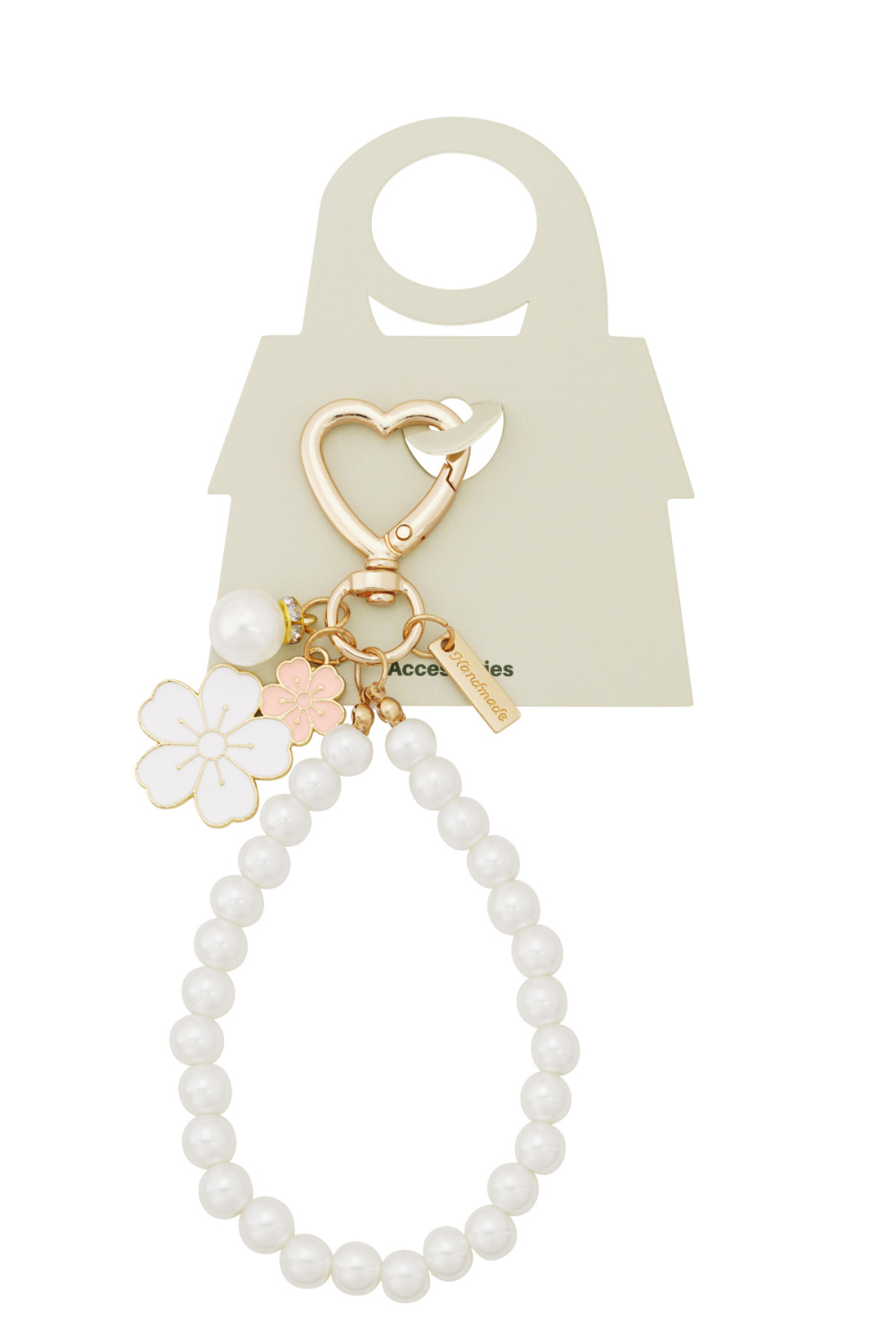Pendentif Fleur Fait Main En Perles h5Image3