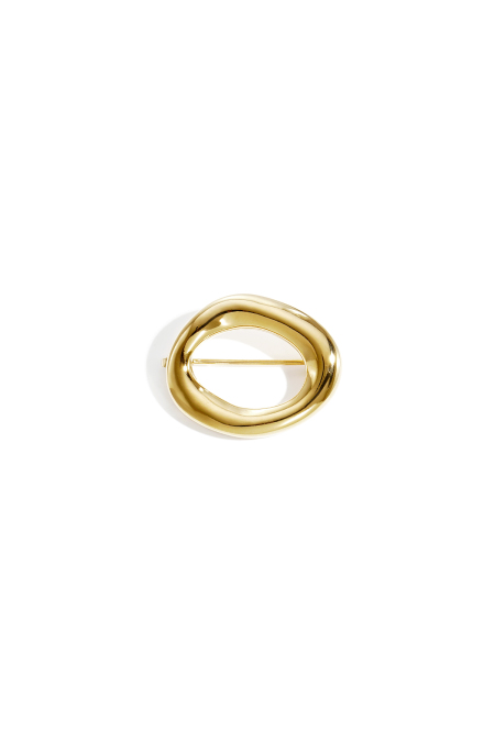 Broche de forme organique