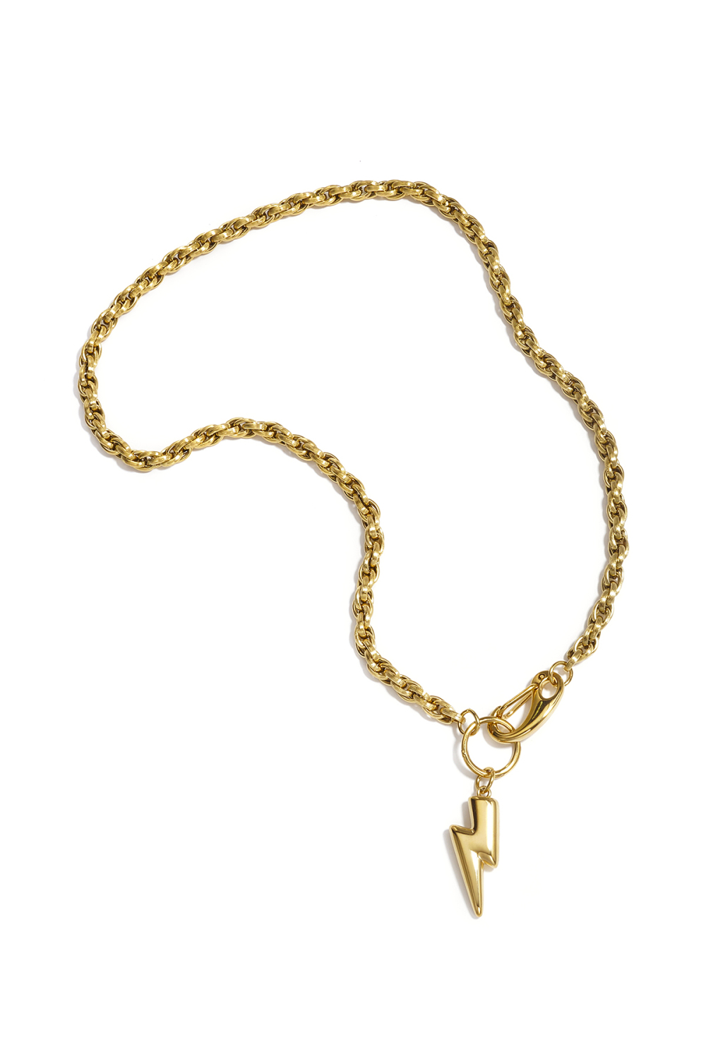 Collier Pendentif Éclair