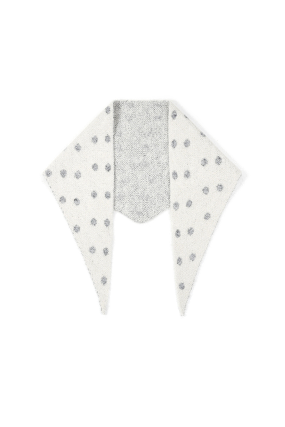 Écharpe Triangulaire À Pois Audacieux 