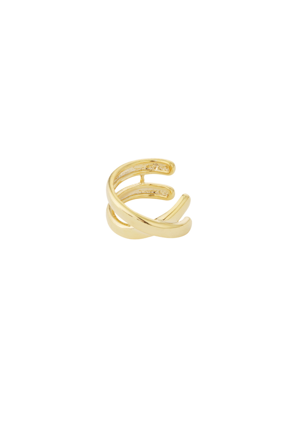 Boucles D'Oreilles Géométriques En Cuivre Au Quotidien 