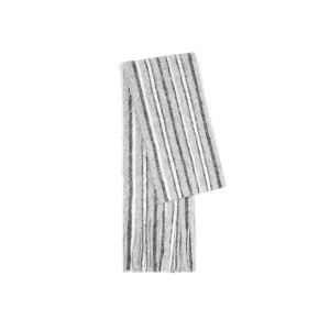 Écharpe D'Hiver Striée À Pompons En Laine Et Polyester, 1 Pièce, À Blocs De Couleurs h5 Image8