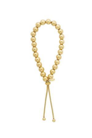 Bracelet De Perles Creuses - 8 Mm h5