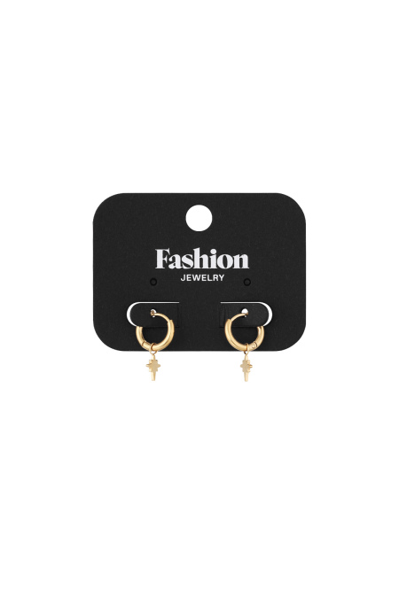 Boucles d'oreilles Spark Acier inoxydable 2