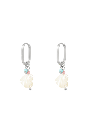 Boucles D'oreilles Poisson - Collection Plage Acier Inoxydable h5 