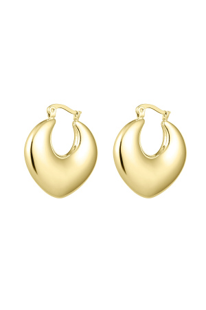 Boucles D'oreilles Créoles Chucky Acier Inoxydable h5 