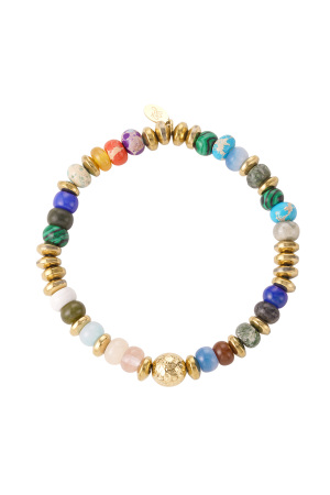 Bracelet Pierres Colorées - Multi Pierre h5 