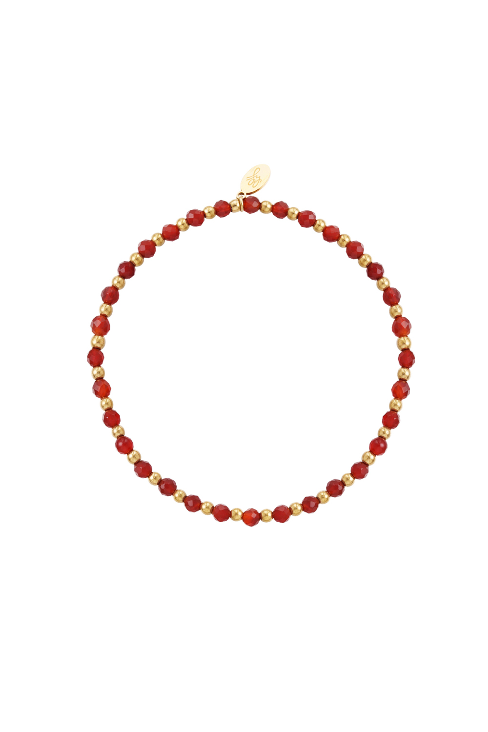 Bracelet Perlé - Lilas/Doré