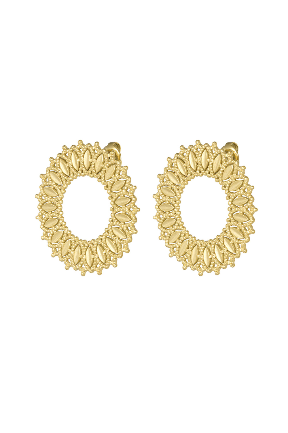 Boucles D'oreilles Déclaration Soleil 