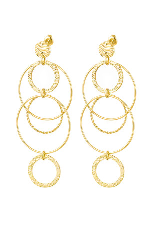 Boucles D'oreilles Anneaux Différents h5 