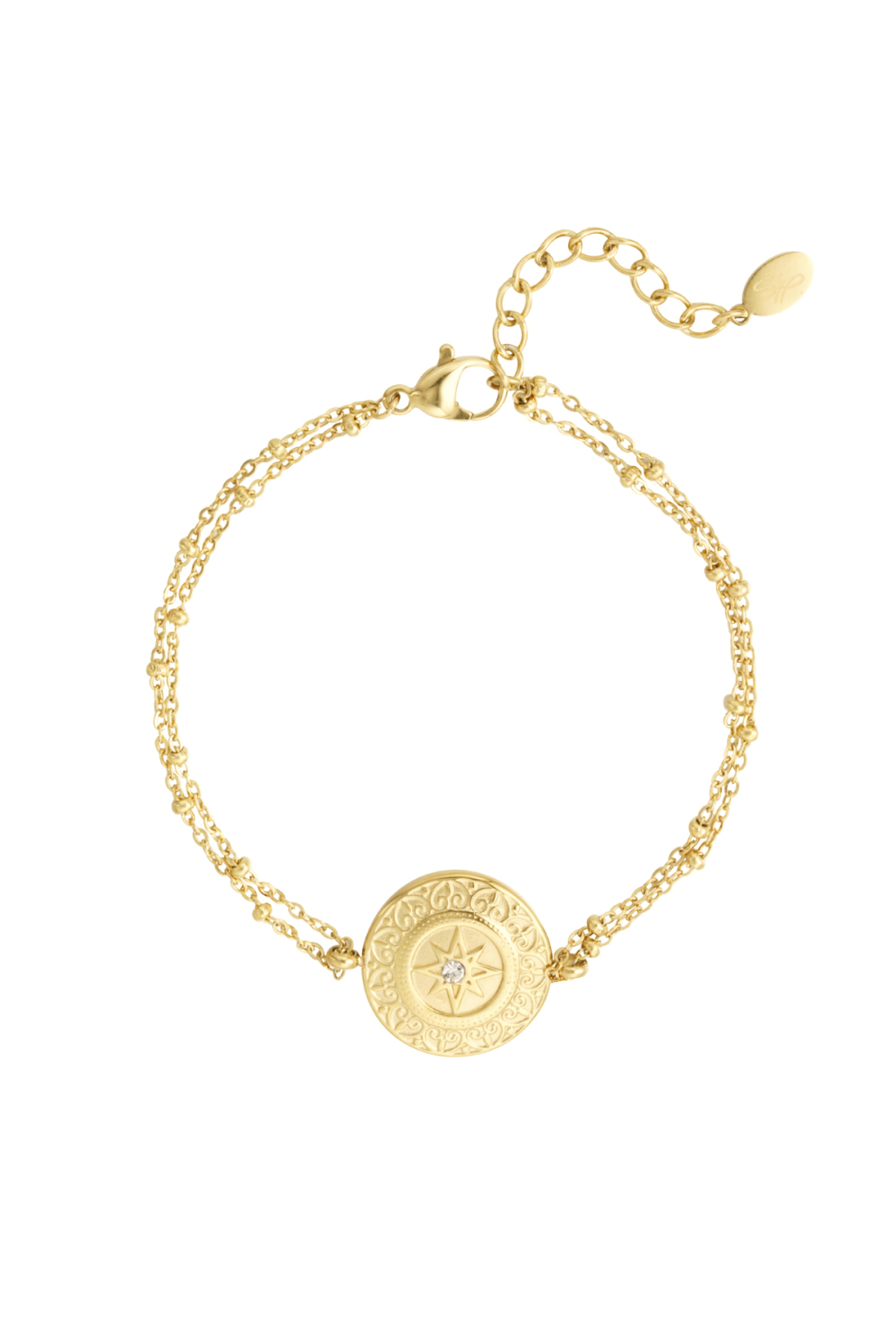 Bracelet Double Pièce Étoile 