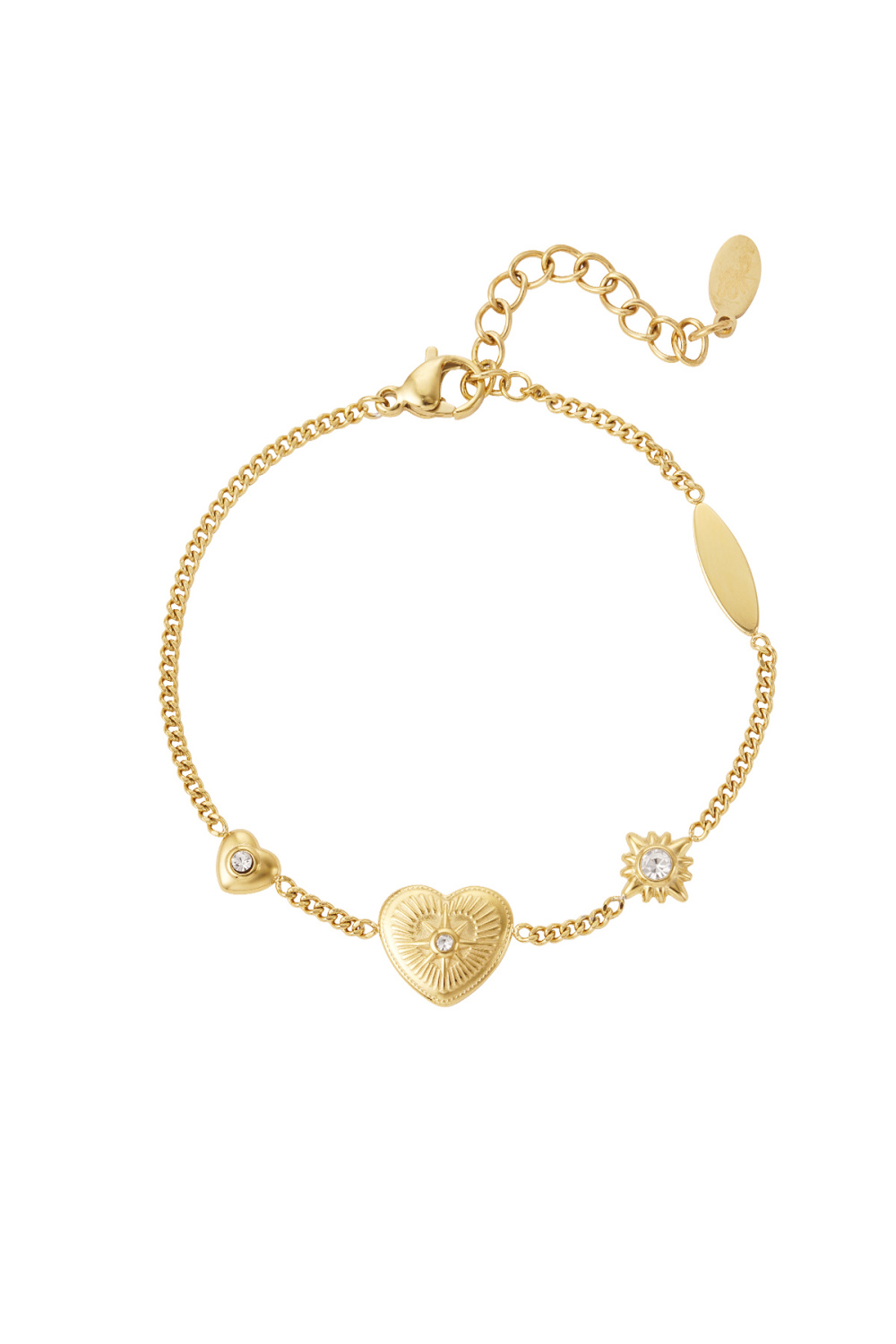 Bracelet Maillons Avec Breloques 