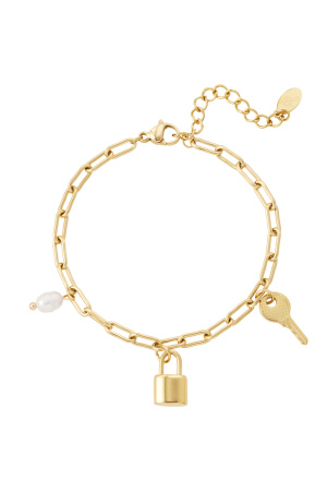 Bracelet Lien Charms & Perle h5
