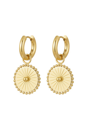 Boucles D'oreilles Pièce Avec Boules h5 