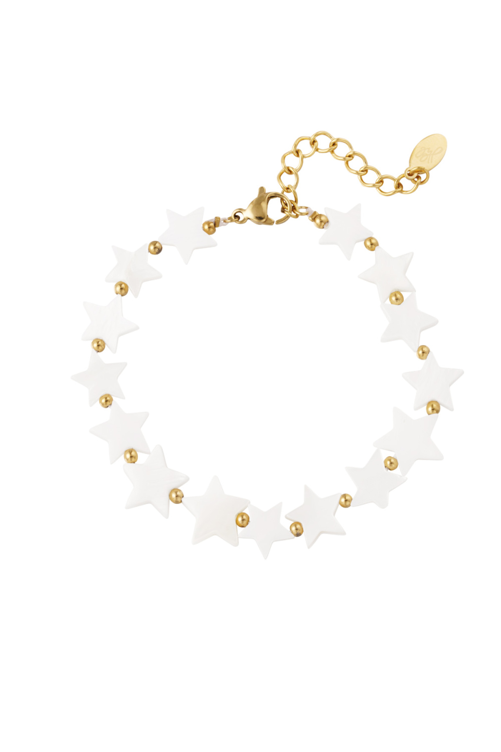 Bracelet Mer Pelle Étoiles 