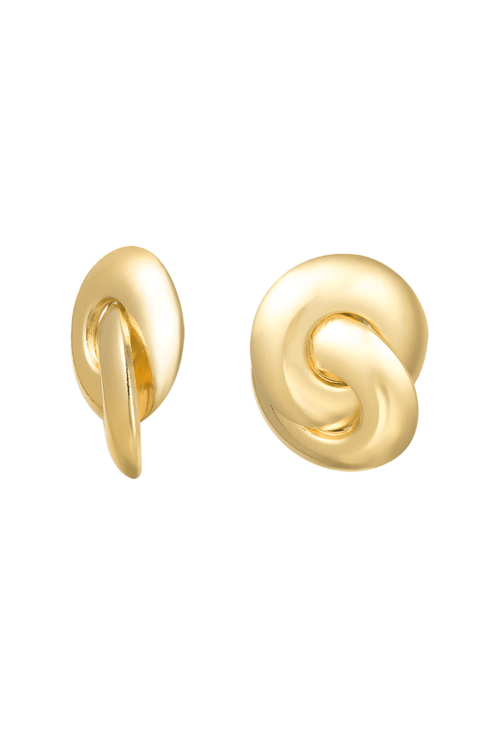 Boucles D'oreilles Boucle - Métal Doré 