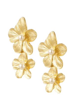 Boucles D'oreilles Fleurs h5 