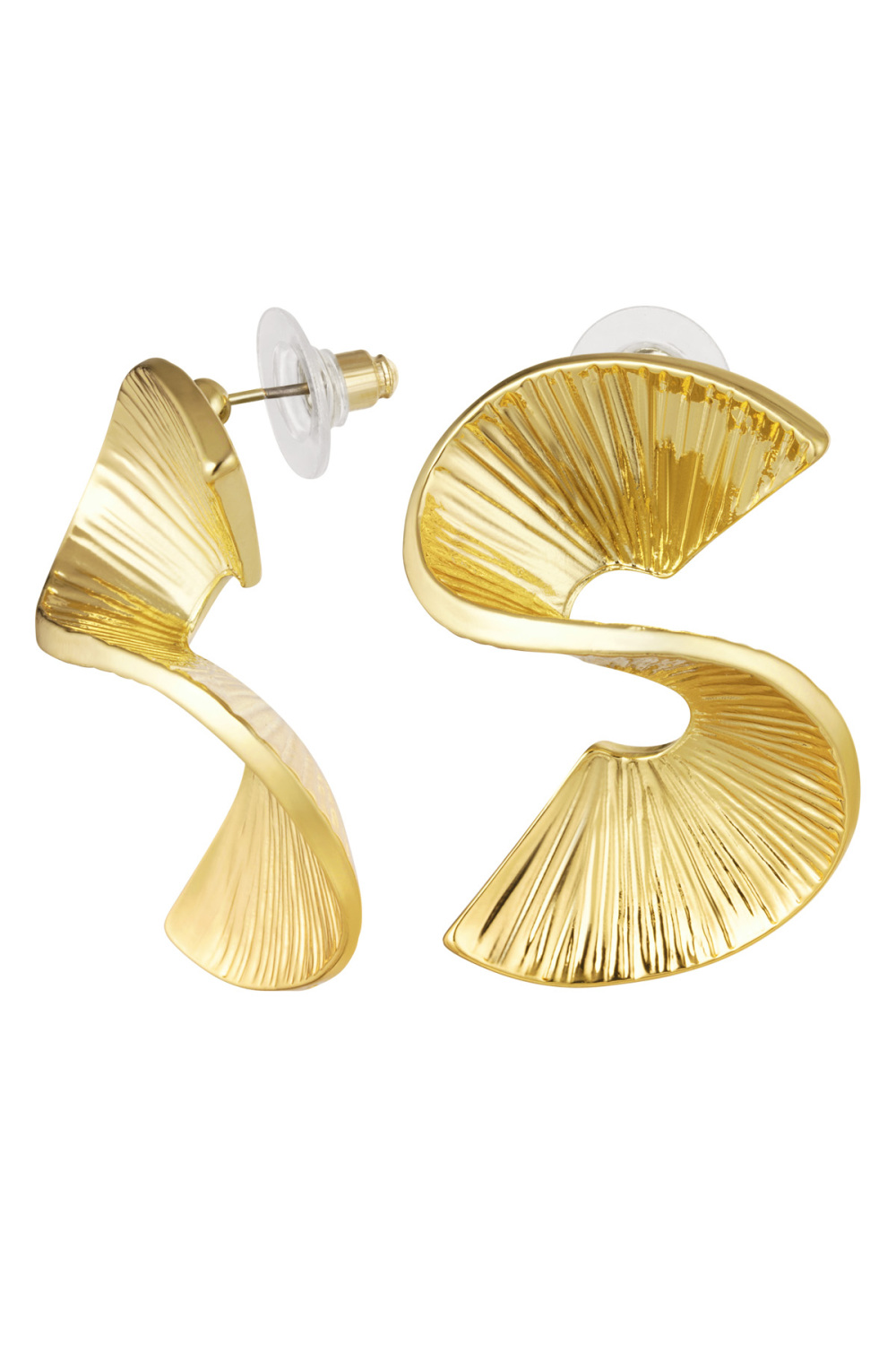 Boucles D'oreilles En Forme De S 