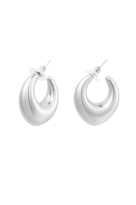 boucles d'oreilles torsade pointue