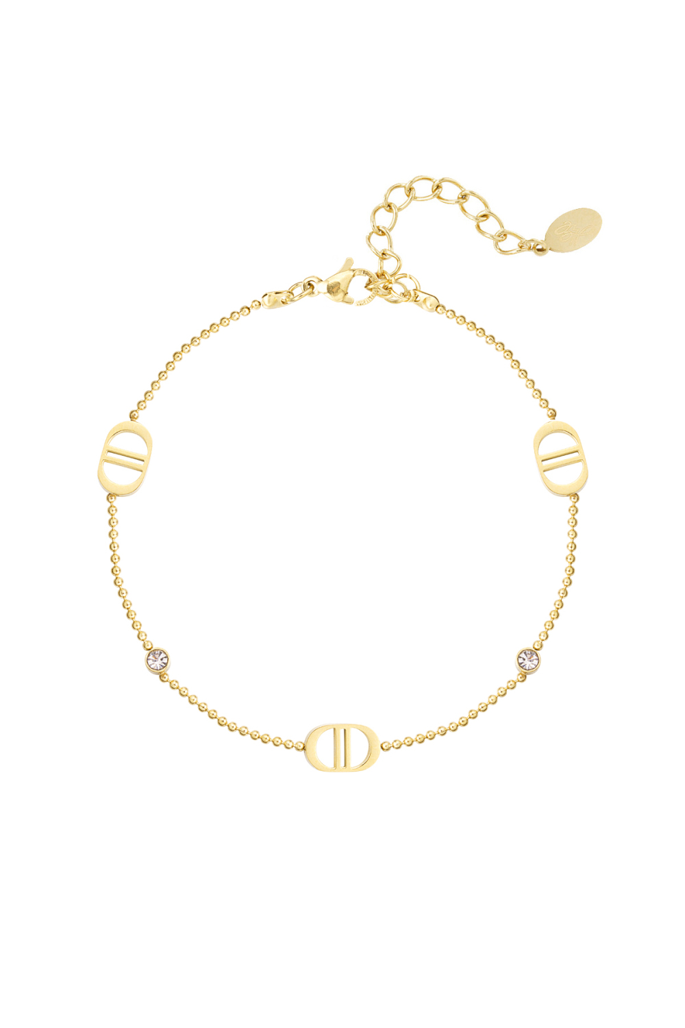Bracelet Logos Et Pierres 