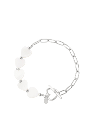 Bracelet Coeurs Coquillages h5 