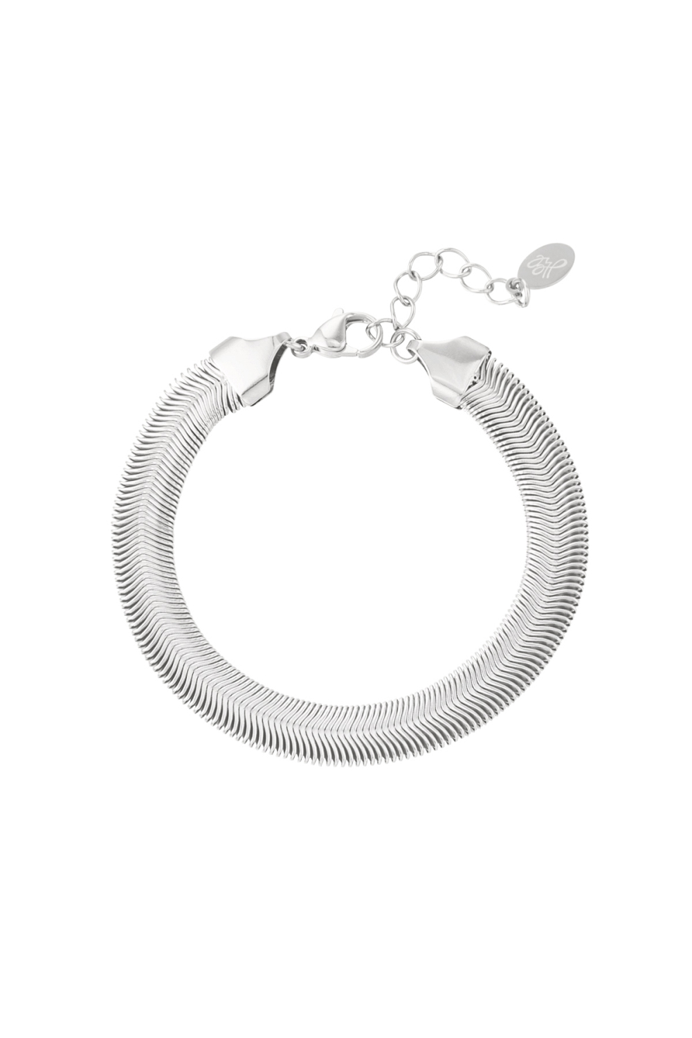 Bracelet Plat Avec Imprimé