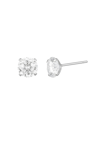 Clous D'oreilles Pierre Ronde h5 