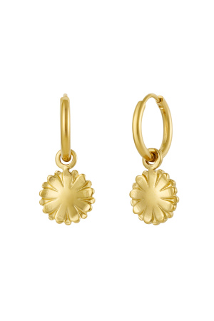 Boucles D'oreilles Fleur Heureuse h5