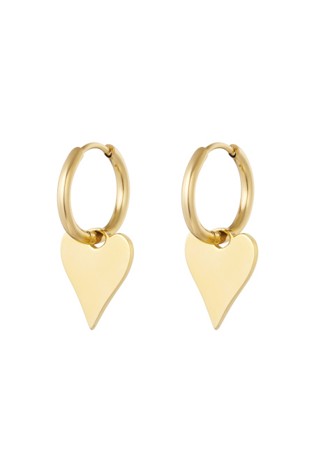 boucles d'oreilles coeur basique