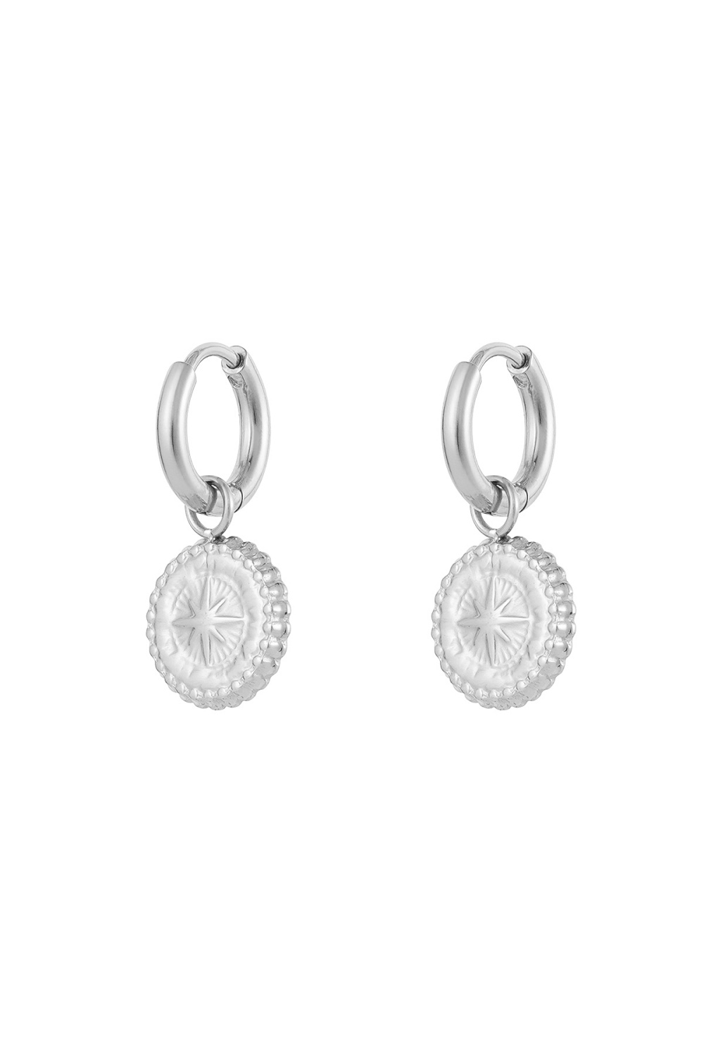 Boucles D'oreilles Pièce Étoile