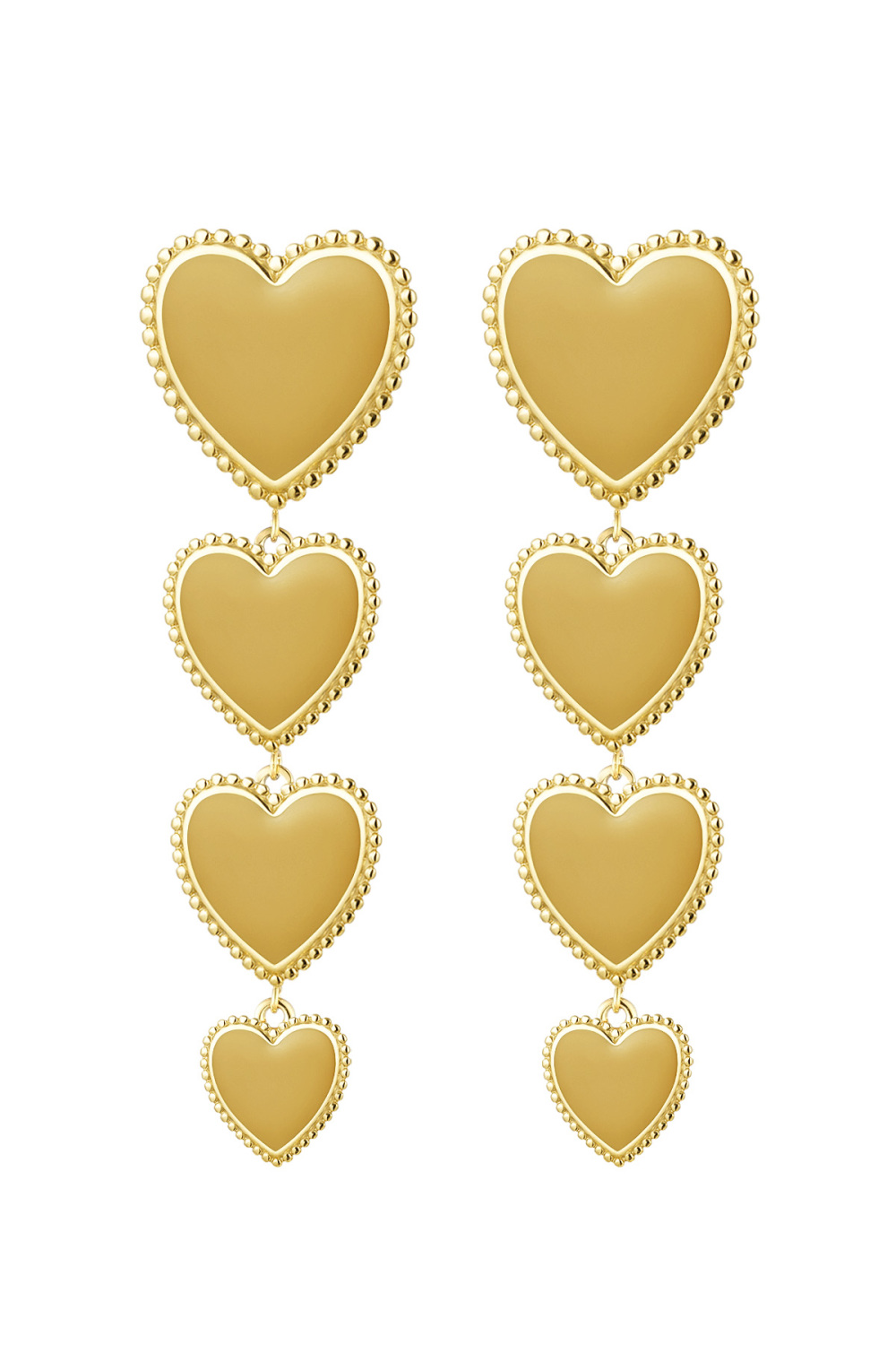 Boucles D'oreilles 4 Coeurs De Suite 
