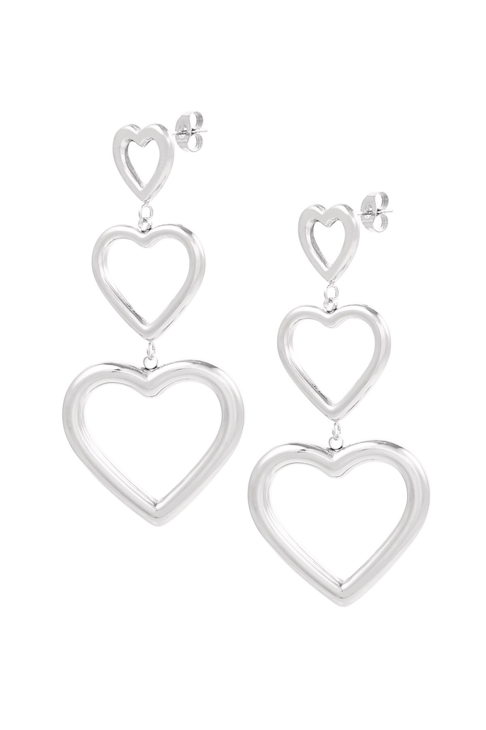 Boucles D'oreilles Heart Power