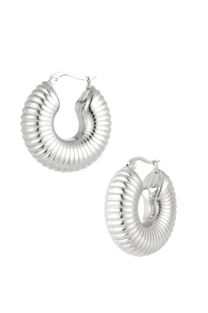 Boucles D'oreilles Rondes Esthétiques h5 