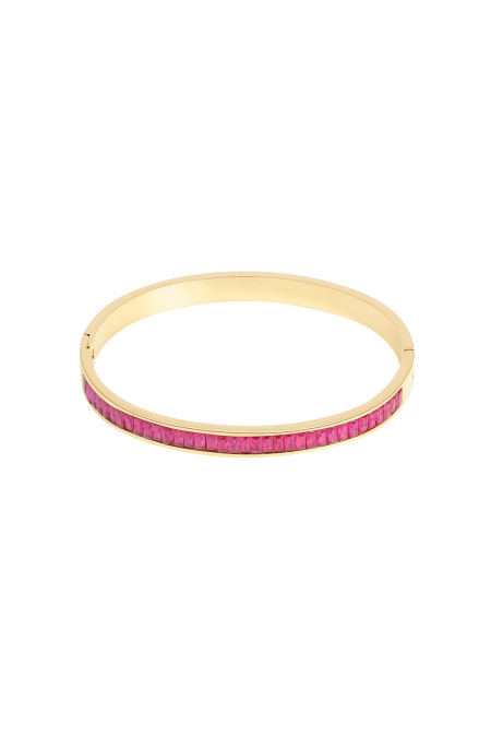 Bracelet esclave pierres