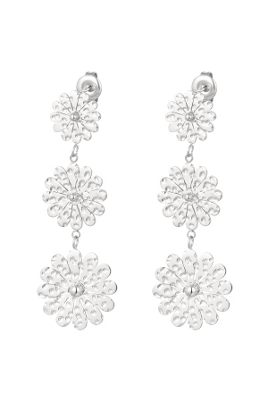 Boucles D'oreilles Fleurs Tendance h5 