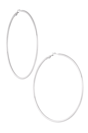 Boucles D'oreilles Créoles Basiques Fines h5 