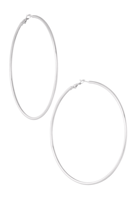 boucles d'oreilles créoles basiques fines