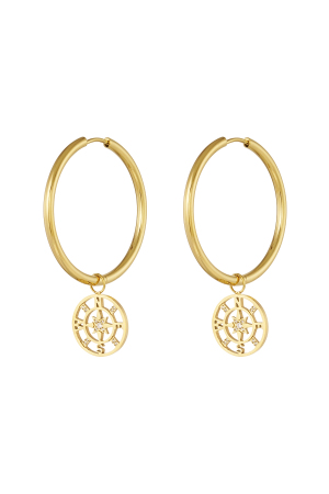 Boucles D'oreilles Quatre Directions h5