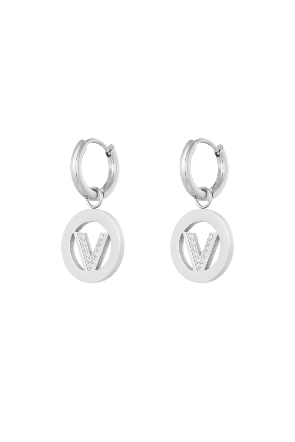 Boucles D'oreilles Rondes V