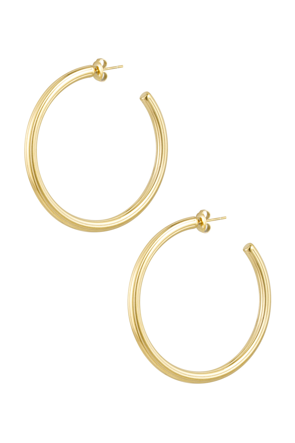 Boucles D'oreilles Classiques Grandes 