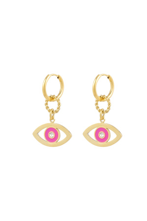 Boucles D'couleur Oreilles Oeil Veux Toi h5