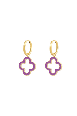 Boucles D'oreilles Trèfle Éclat h5 
