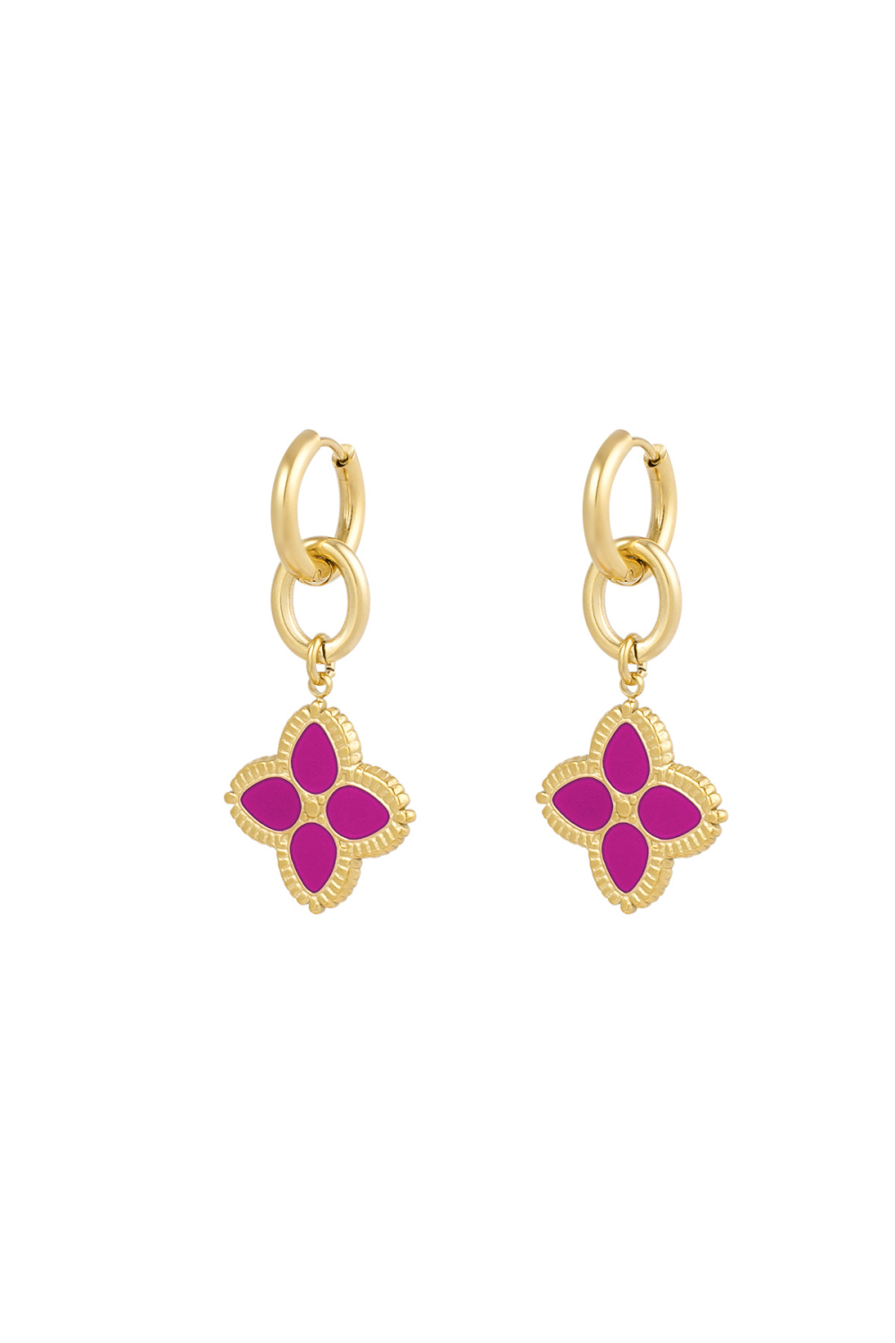 Boucles D'couleur Oreilles Besoin De Fleurs 