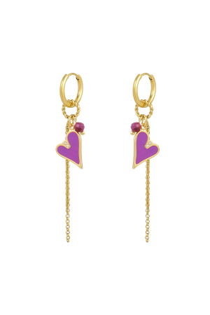 Boucles D'oreilles Incroyable Amour h5 